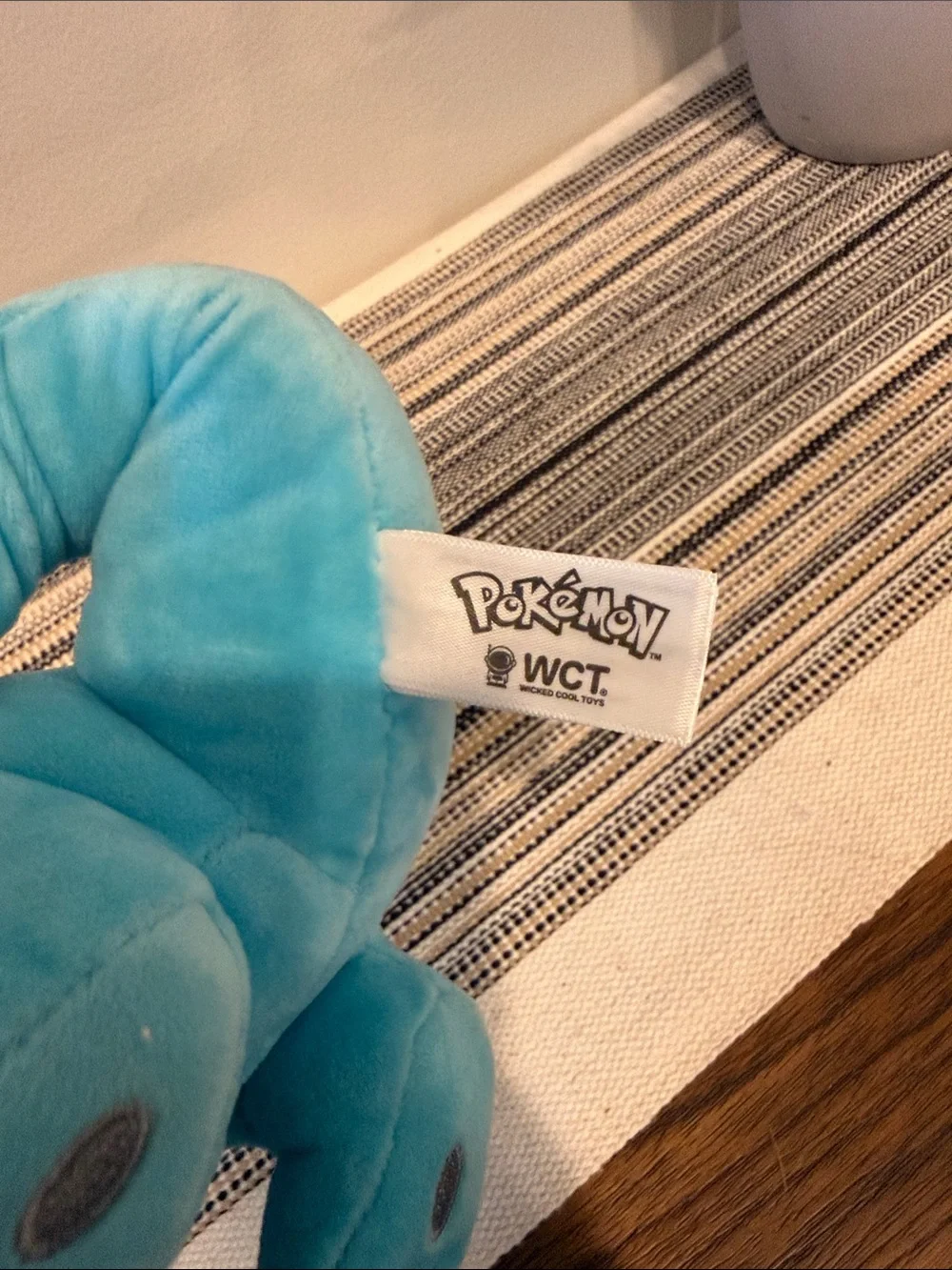 Pokémon Vaporeon Plush 2020 WCT Wicked Cool Toys Blue Yellow